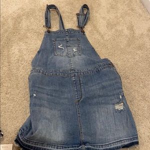 size large overall dress from maurices